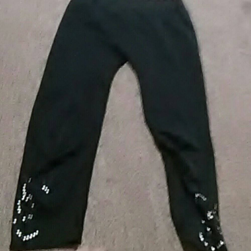 Black dance leggings